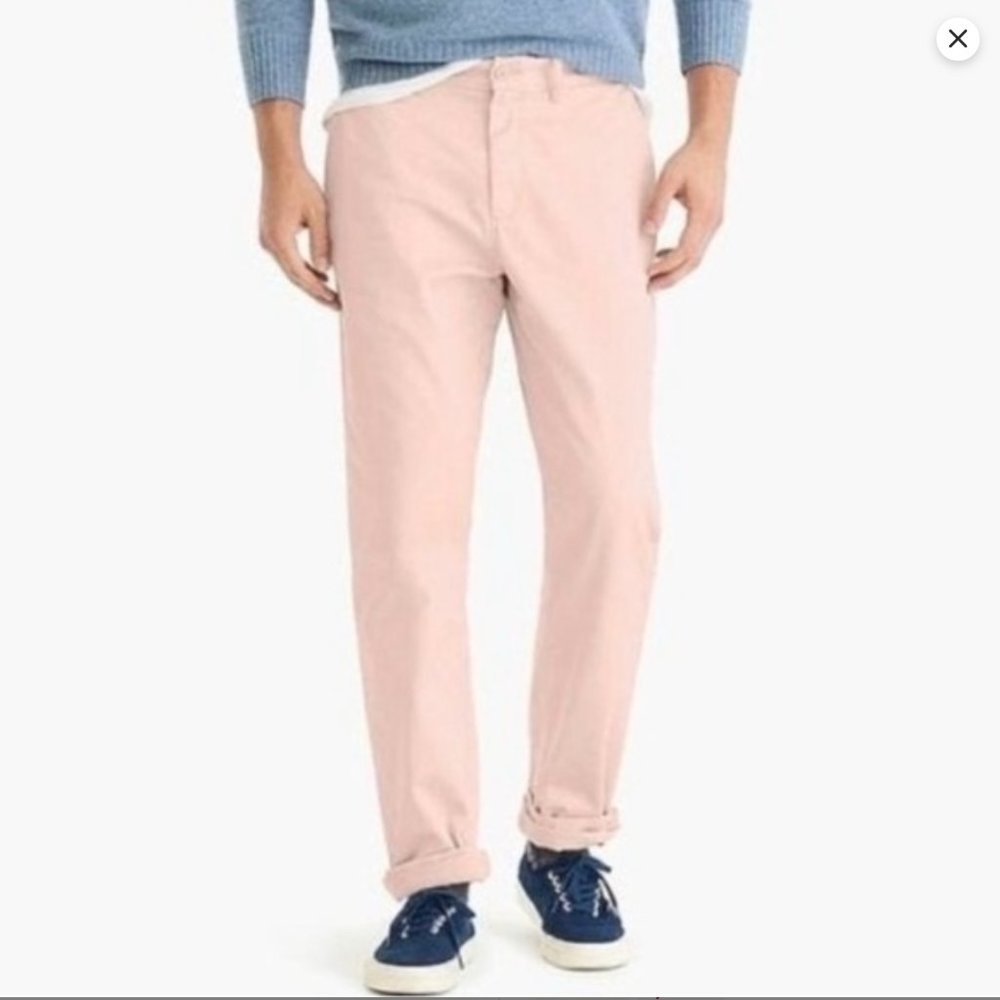 J. Crew - 770 Straight-fit Stretch Chino Pants | Soft Pink | 31 x 32 | NWT